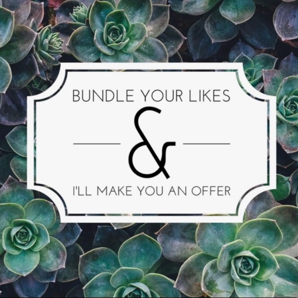 Bundle to save🤑 & send me offers!